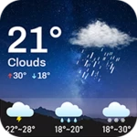 daily weather free android application logo